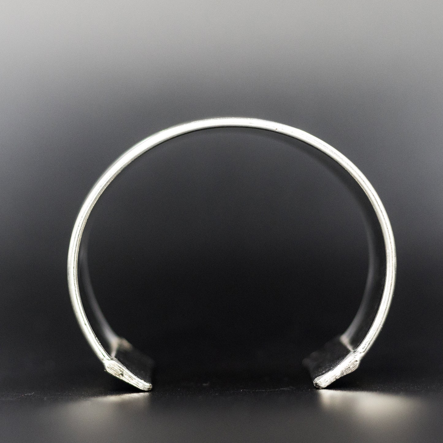 DIVAMAS silver-plated brass floral cuff bangle bracelet with engraved floral detailing, handcrafted statement jewelry for women_03